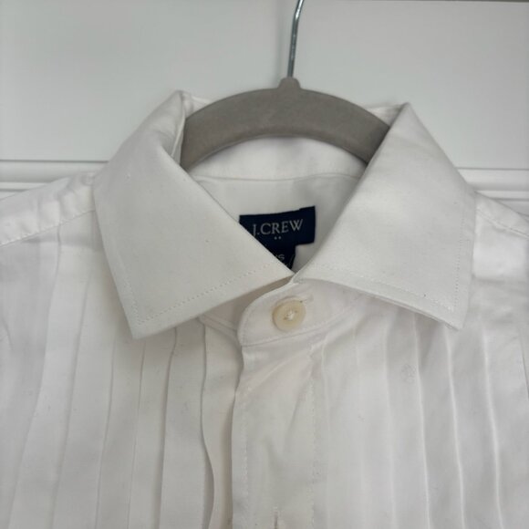J Crew Mens Tuxedo Shirt - Picture 5 of 8